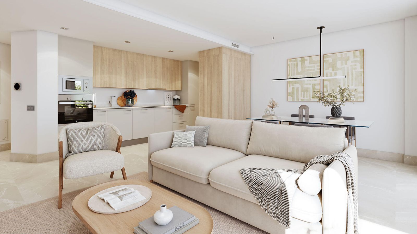 03 modern apartment living area